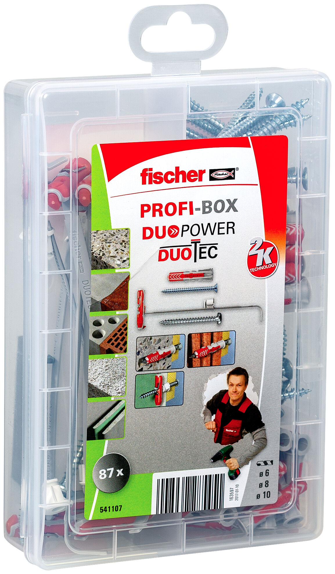 fischer Profi-Box DuoPower / DuoTec + Screws